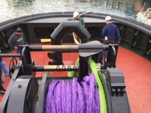 Cortland Plasma® winch line with Cortland Cage™ wear protection
