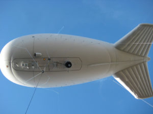 Aerostat braided frame
