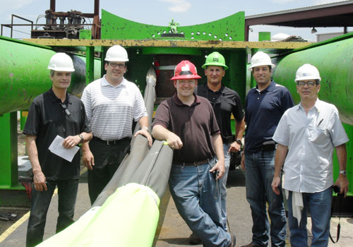 Sling inspection team