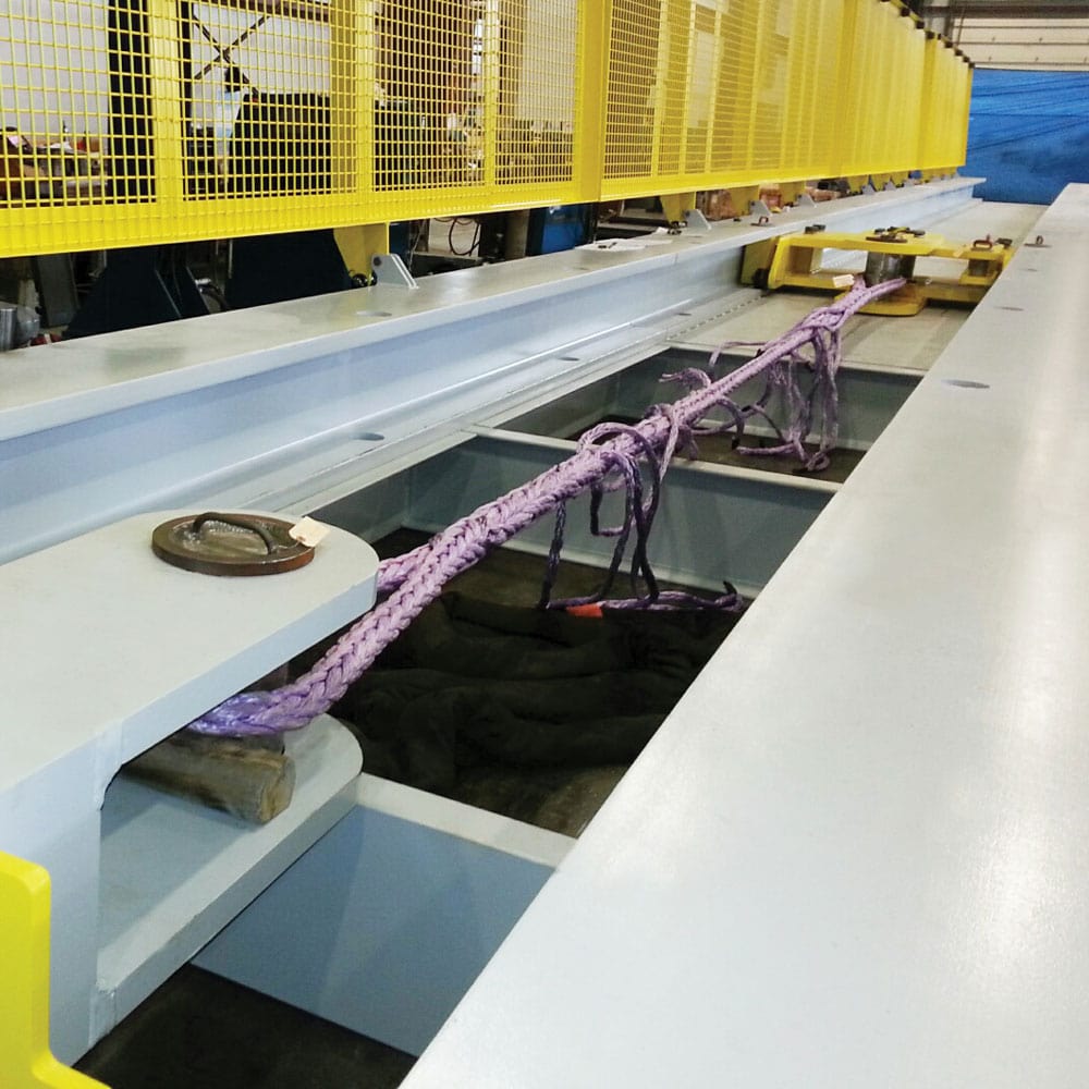Strength and fatigue test bed