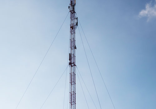Synthetic guy wires