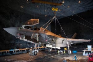 Day 3 of Hoist Sling testing with BF-4 at the NAS Patuxent River chamber on April 28, 2022.